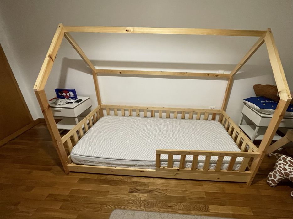 Cama montessori + colchão