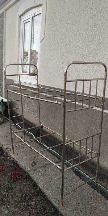 Ліжка дитячі металеві розкладні