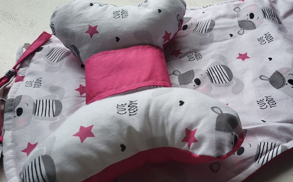 Wkładka do spacerówki. Komplet bawełniany.