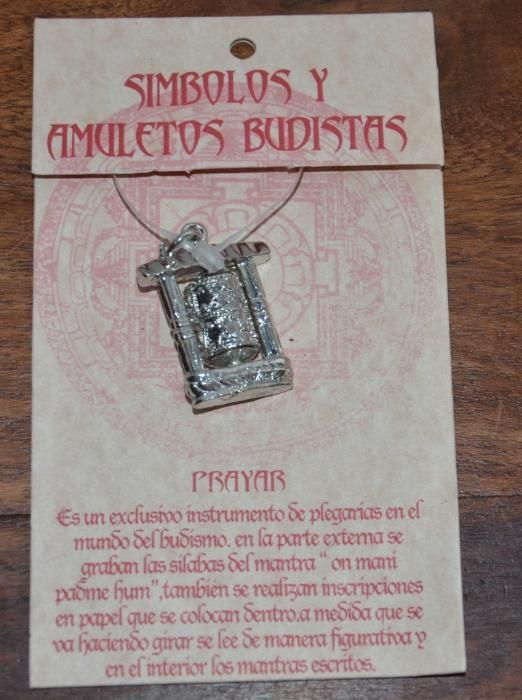Símbolo Budista Prayar - Pendente para Colar