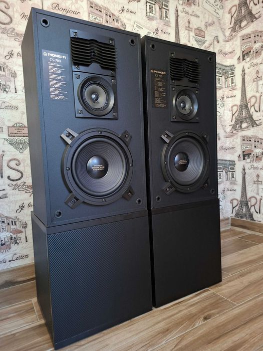 Колонки Pioneer 2x120Вт. Чуйка 25000Гц. Підсилювач Onkyo Denon Japan