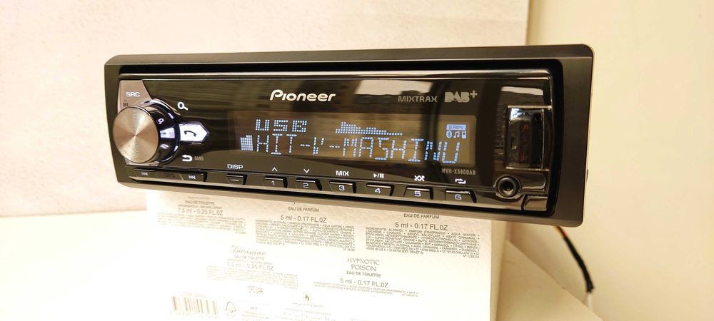 Процессорный Pioneer MVH-X580DAB DSP RGB MIXTRAX