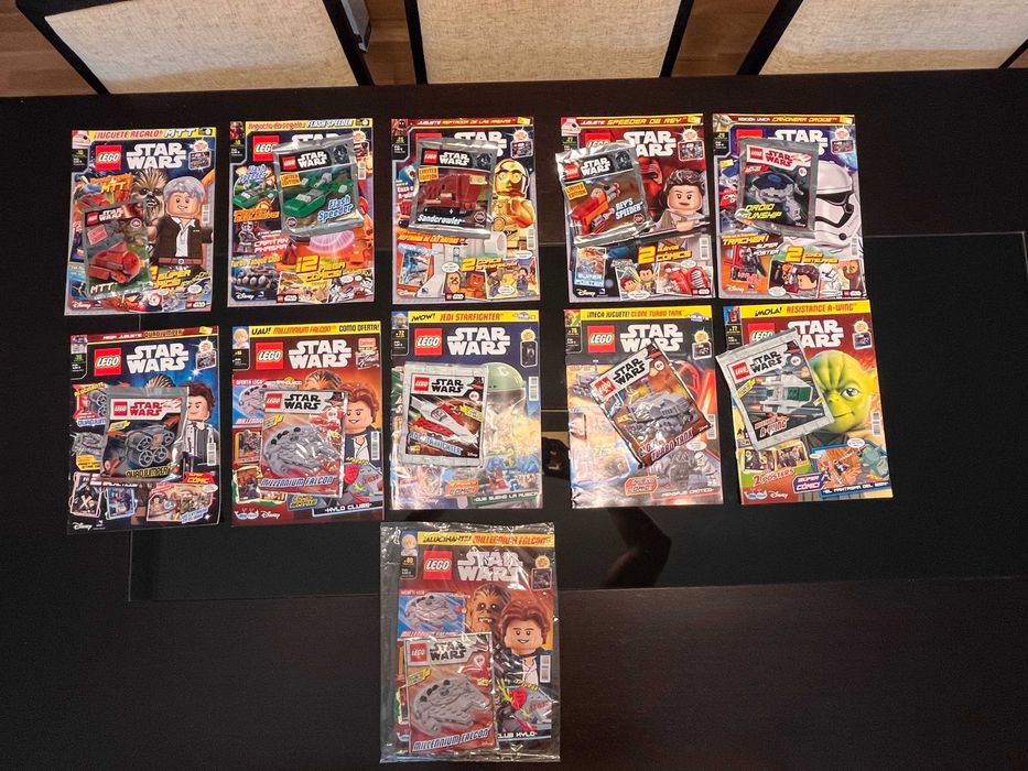 Revistas Lego STARWARS + Lego SET