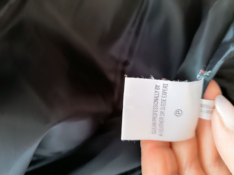 Skórzana kurtka calivin Klein
