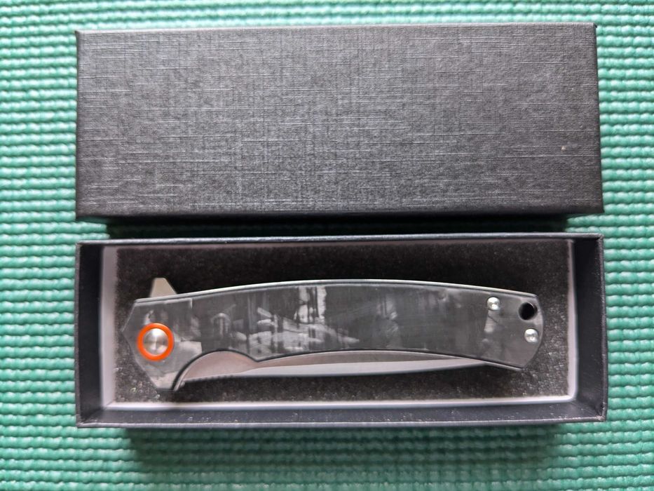 Нож TunaFire GT964. Carbon. D2 steel. складной нож. ніж складний