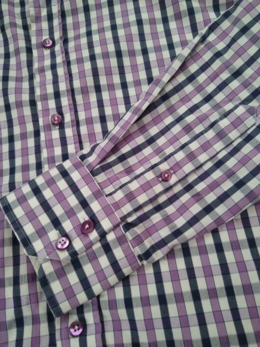 Koszula męska w kratkę Respekt 41