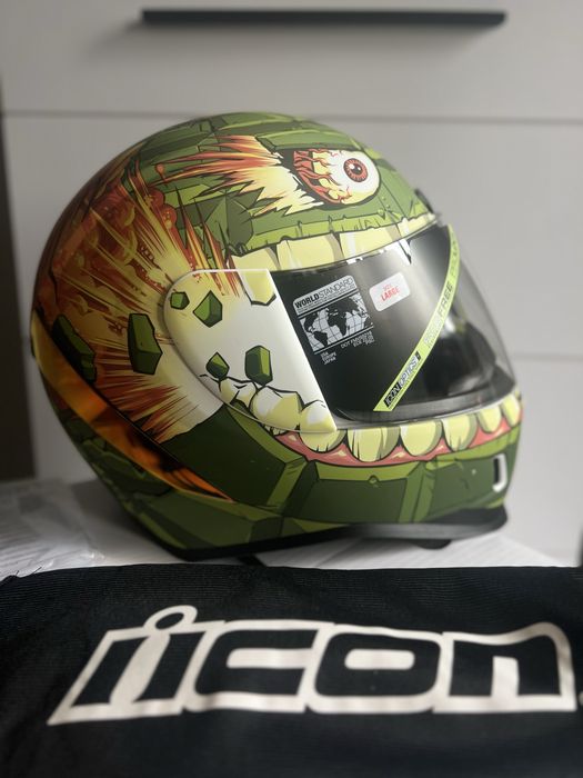 Новый шлем ICON AIRFLITE Airform Оригинал Shoei Nolan, hjc, agv, suomy