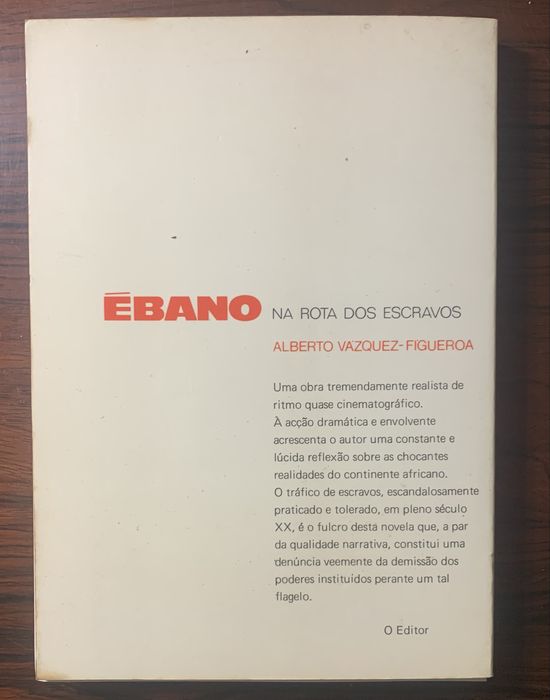 Ébano, na Rota dos Escravos