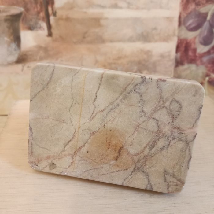 Zabytkowa rzezba,statua Lwa (Lion),z mosiądzu na marmurze.