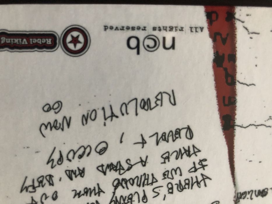 Vinil novo selado colorido vermelho Mr. Maurix punk rock metal numetal