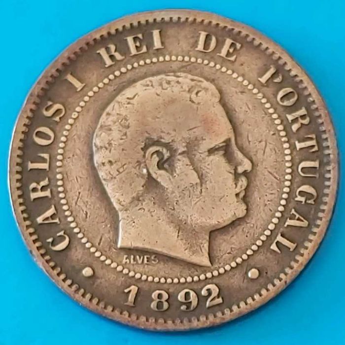 10 Reis de 1892, D. Carlos I