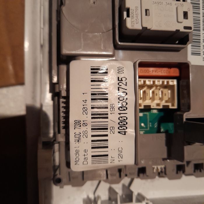 Painel de controle para maquina de lavar Whirlpool AWOC 7200