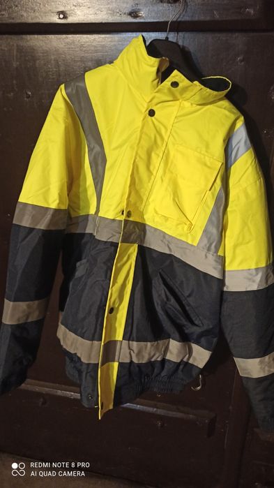 Nowa kurtka odblaskowa BHP Reis rozmiar L