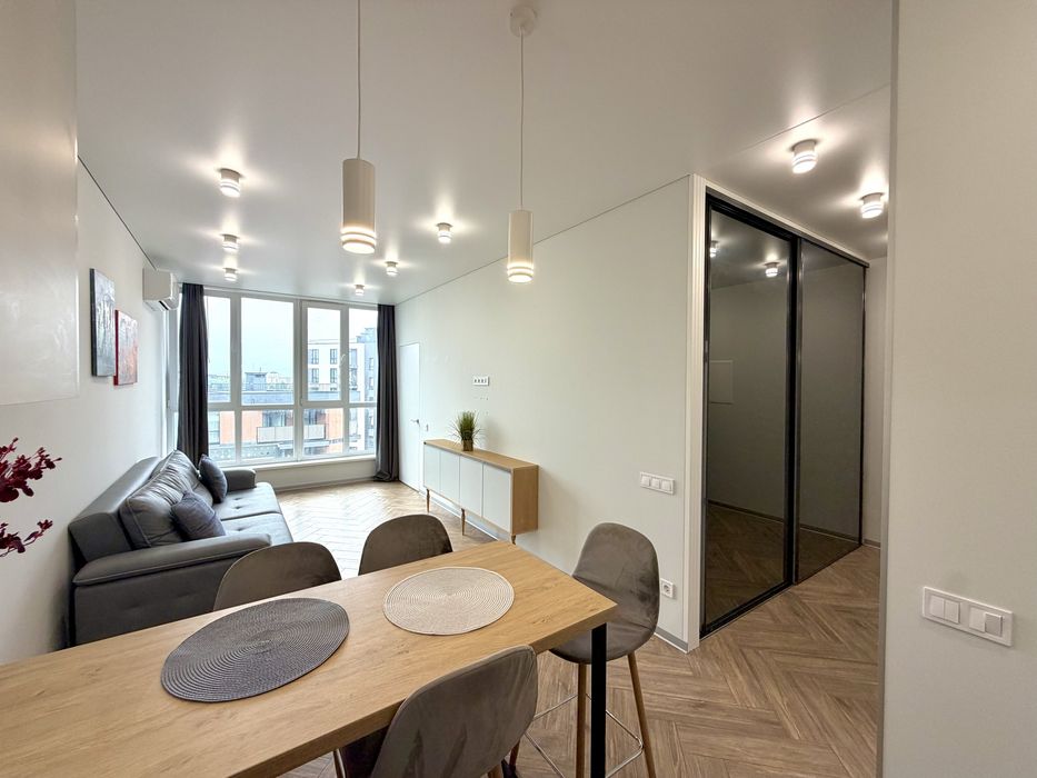 Оренда 1 кімнатна квартира ЖК Avalon Holiday, 42 м*, вул. Героїв Майдану, 5 , с, Сокільники, (поруч  вул. Стрийська, Автовокзал)
