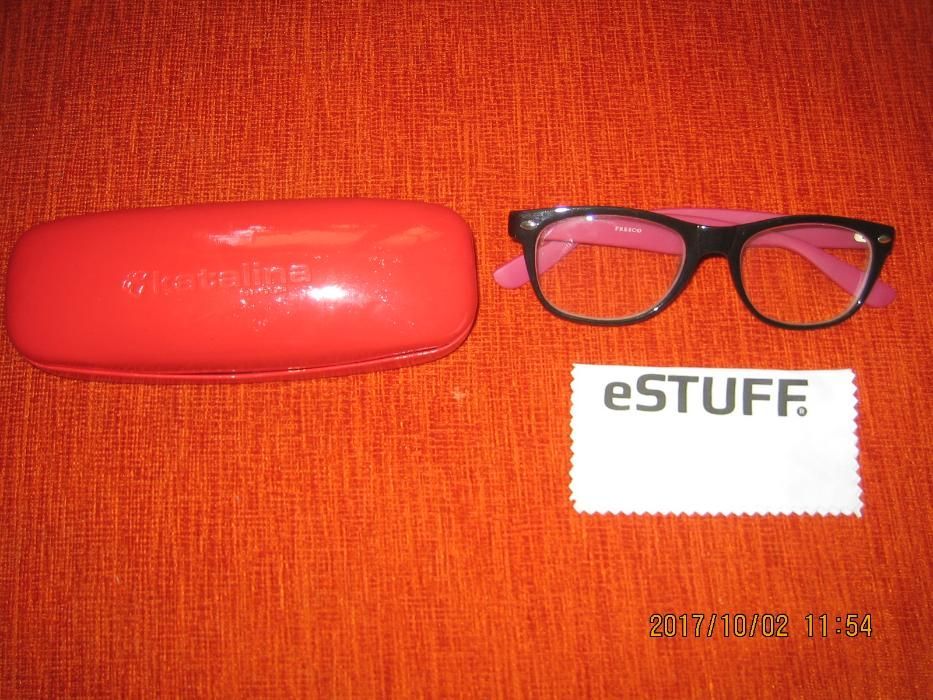 okulary dziewczęce stan super