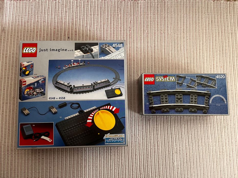 LEGO 4548 e 4520 novos e selados.