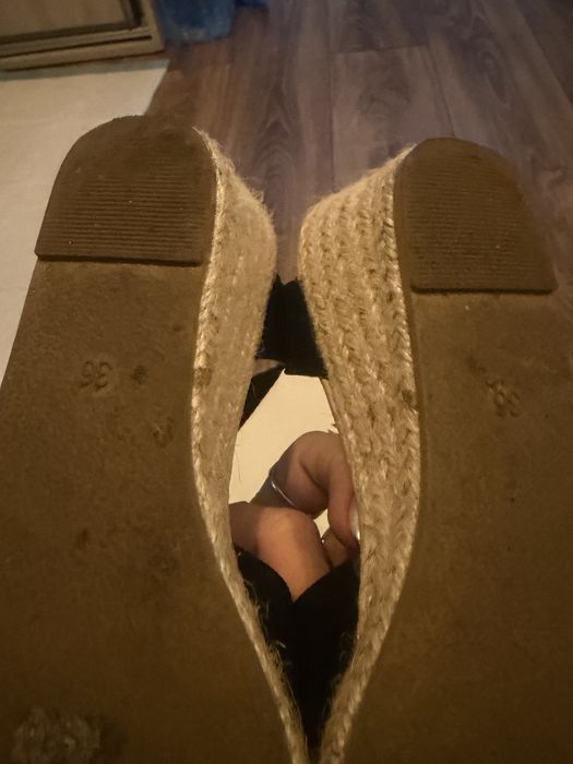 Sandały espadryle r.36