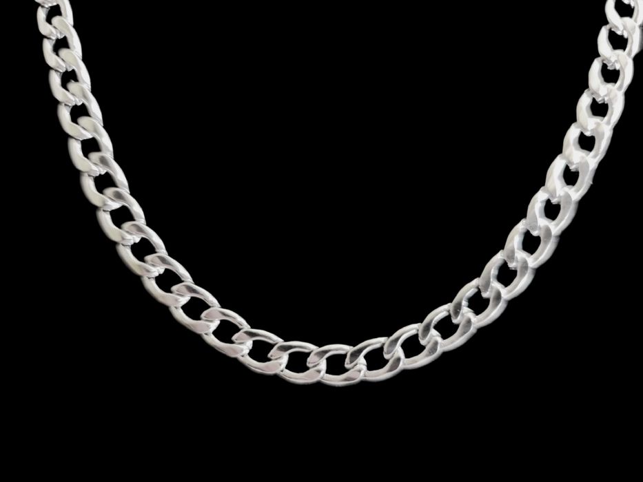 Naszyjnik , łańcuszek , stal chirurgiczna , 55 cm