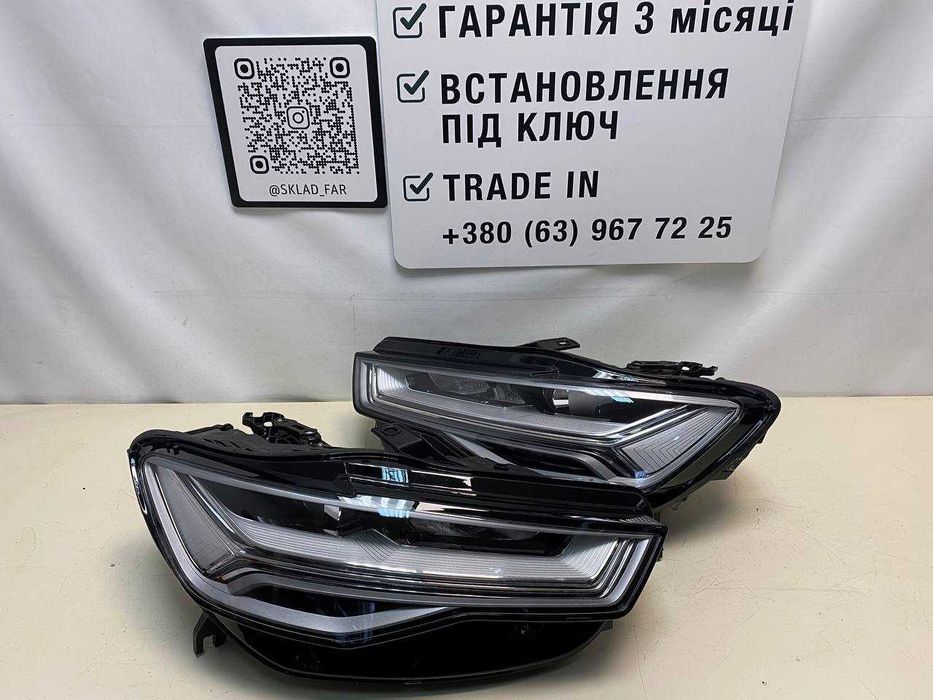 Фары Фара Ауди Audi A6 C7 full led Ауді а6 ц7 фул лед Обмін