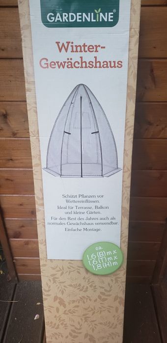 Szklarnia zimowa dla roślin