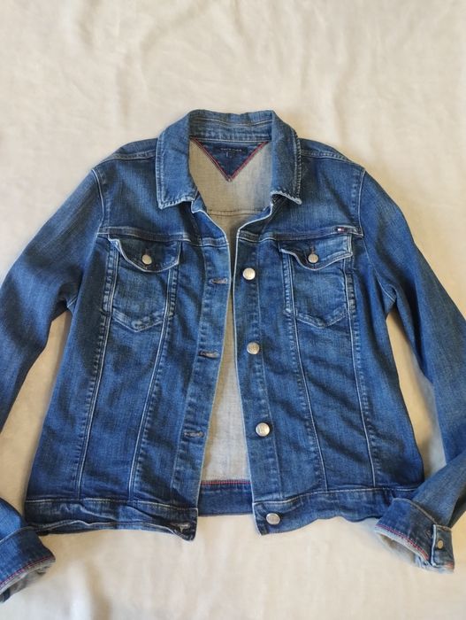 Kurtka katana dżinsowa damska Tommy Hilfiger M