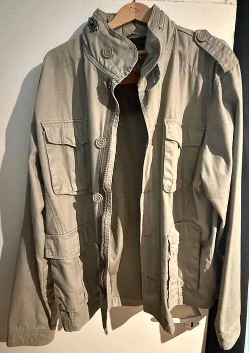 Kurtka męska Diverse Deluxe – beżowa, militarny styl, wygodna