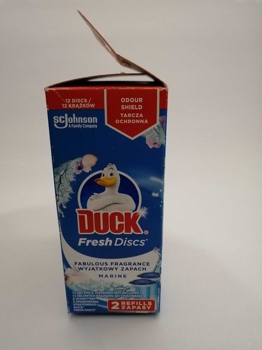 Duck kostki samoprzylepne do toalety, nowe 1 kartonik