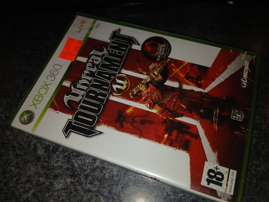 Unreal Tournament Xbox 360 nowa folia fabryczna rzadkość