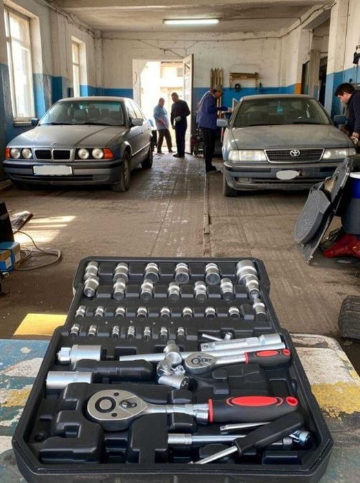 Великий набір інструментів у валізі 408 предметів