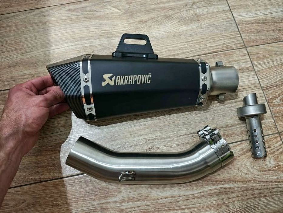 Wydech AKRAPOVIC KTM Duke/RC 125/390, NINJA400, NINJA 500, Yamaha R3