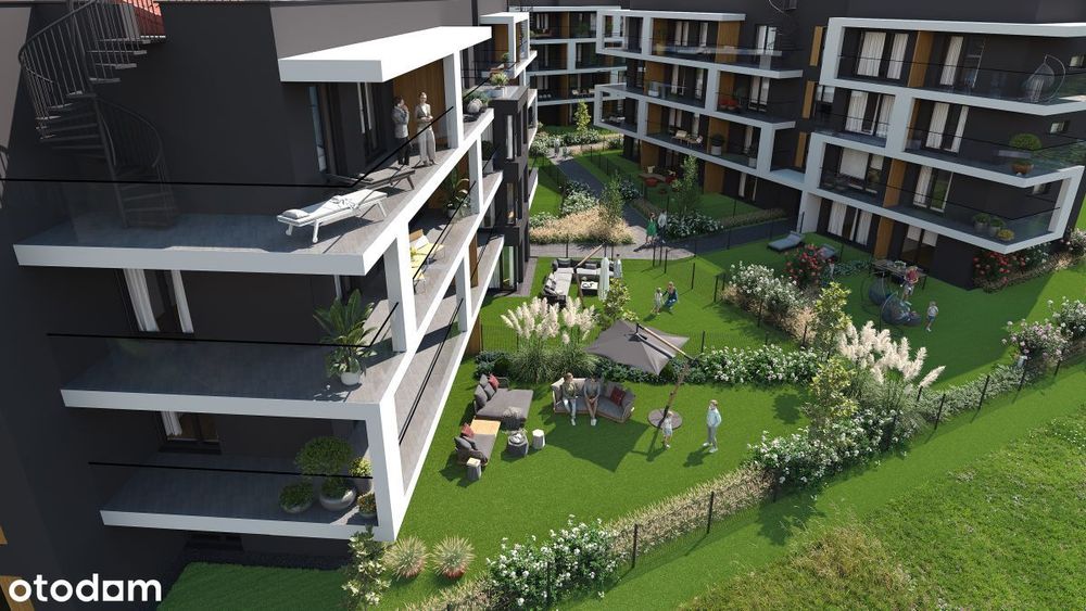 4-pokojowe mieszkanie 70m2 + balkon Bez Prowizji