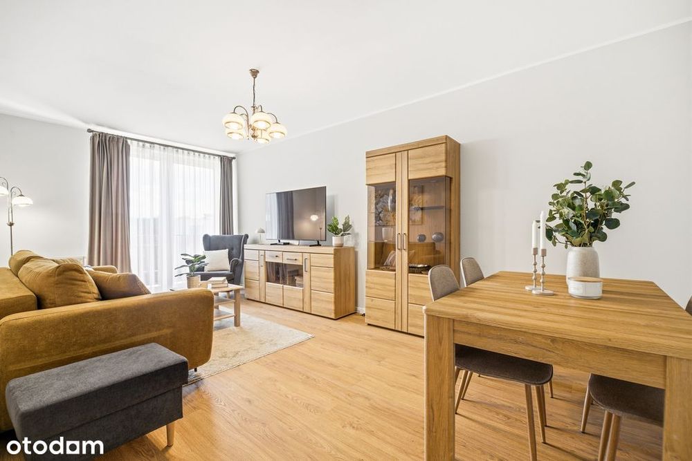 3pokoje/ oddzielna kuchnia/ balkon- umeblowane