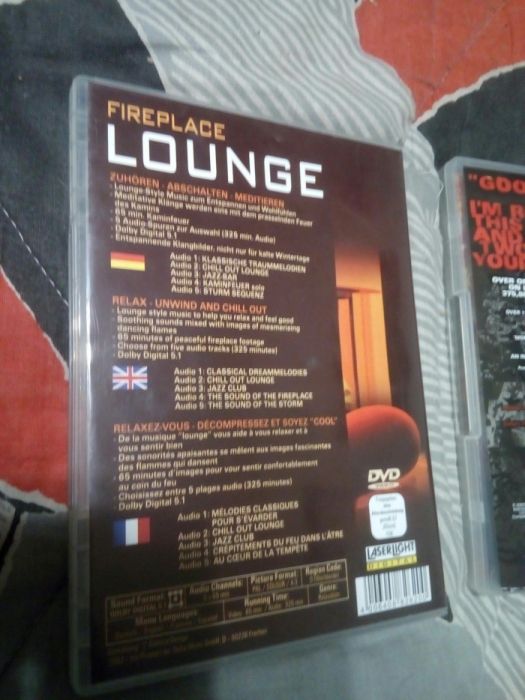 Dvd Musical Fireplace Lounge