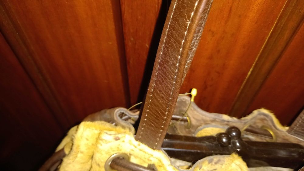 Mala em pele de cabra