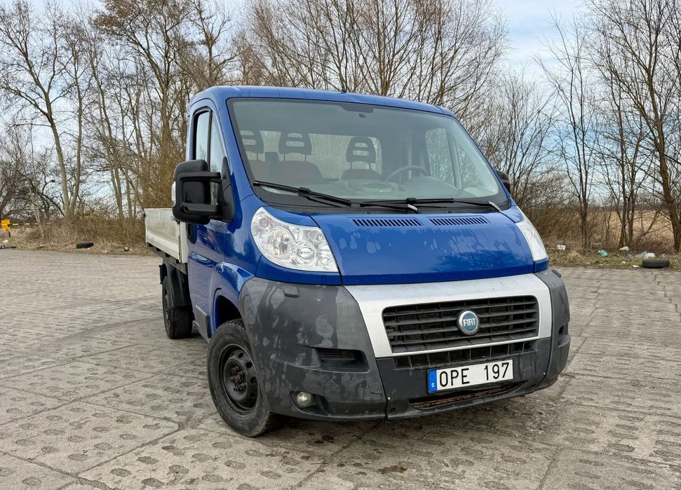 Fiat Ducato 2.2 JTD 100 KM Niski przebieg 147 TKM Klima Paka Prycza Pick-up  Piękne klima