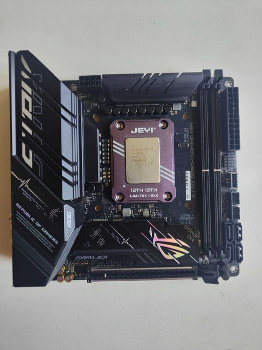 Płyta główna ASUS ROG STRIX B660-I GAMING WIFI (W Komplecie + Pudełko, Stan Idealny) LGA 1700