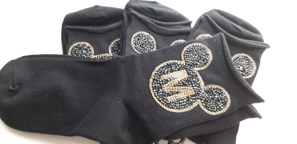 Skarpetki mickey cyrkonie roz. 35-38