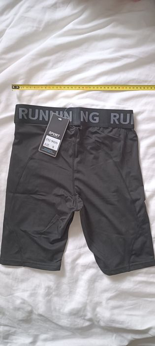 Legginsy męskie krótkie S nowe 905
