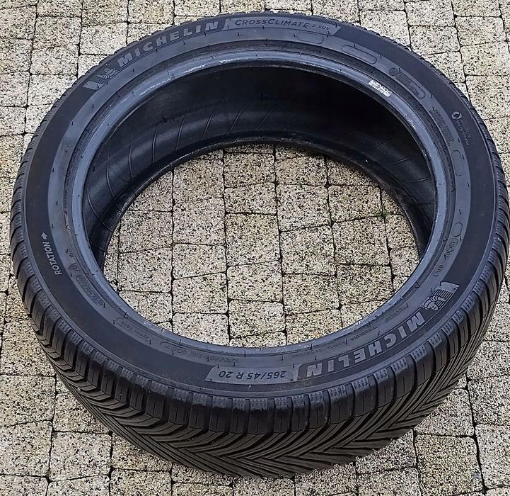 michelin cross climate suv2 265/45 r20 108y dot 2022 6.5 mm komplet