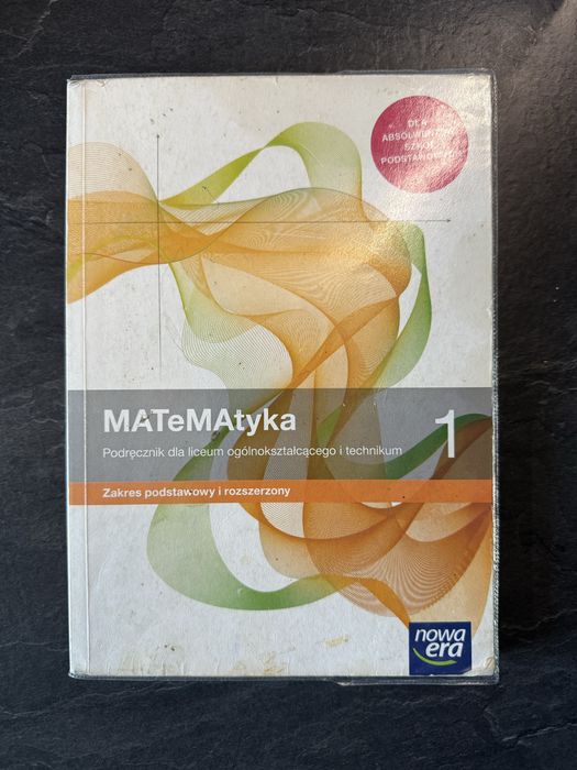 Podrecznik Matematyka 1 zakres podstawowy i rozszerzony Nowa era