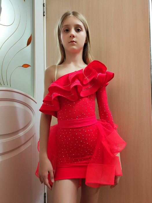 Сукня латина для дівчинки