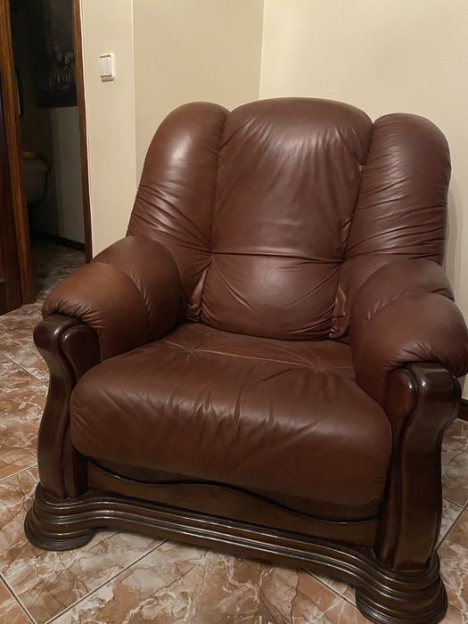 Sofás de pele verdadeira