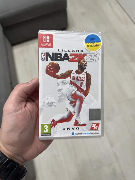 Гра NBA 2K21 для Nintendo Switch