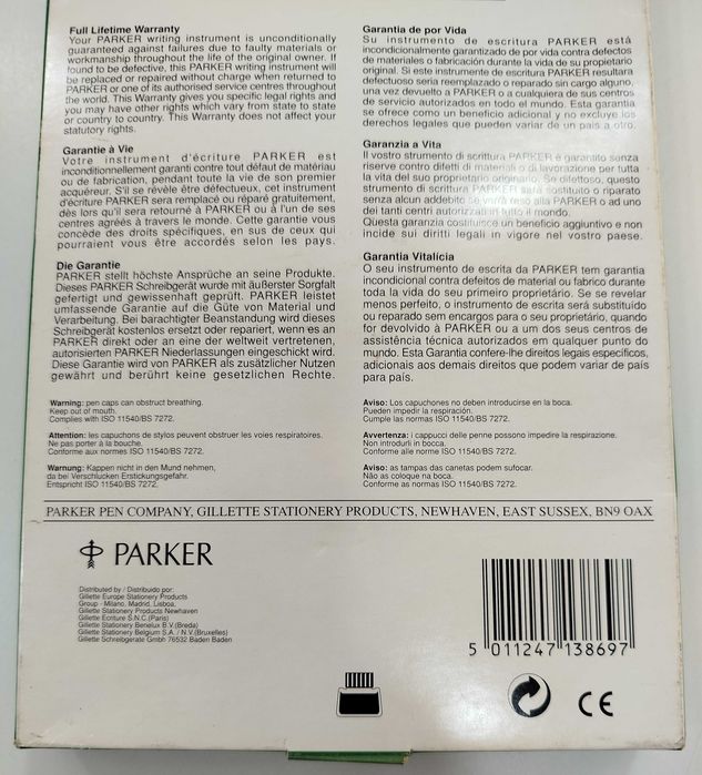 Caneta Parker Vector Roller - France 98