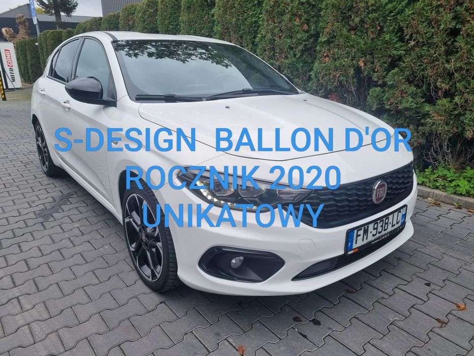 Fiat Tipo FIAT TIPO S-DESIGN UNIKAT 1.6 multijet. Wersja limitowana ballon d 'or