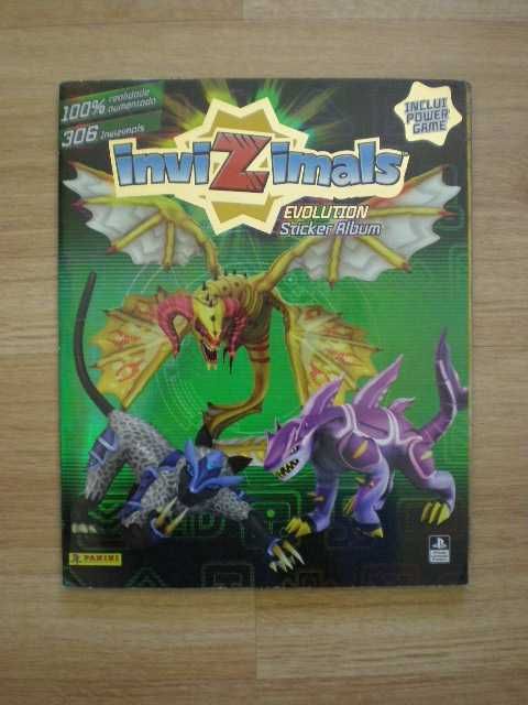 5 cadernetas Invizimals Aviões Ninja Turtles Hannah Montana Invizimals