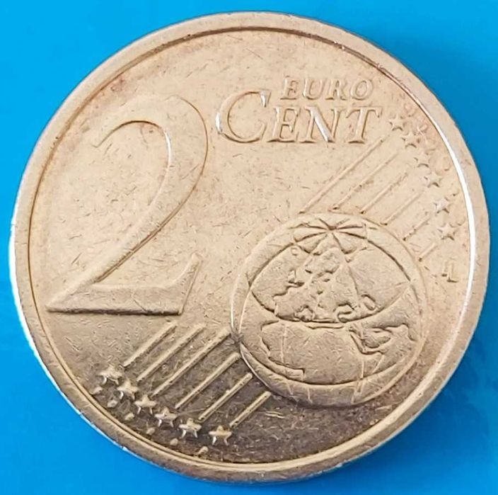 2 cêntimos de 2004 da Irlanda, Harpa