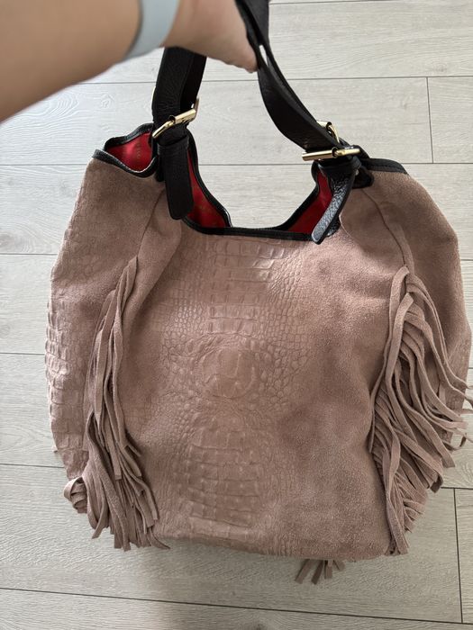 Torebka Massimo Contti smoczyca skora duza