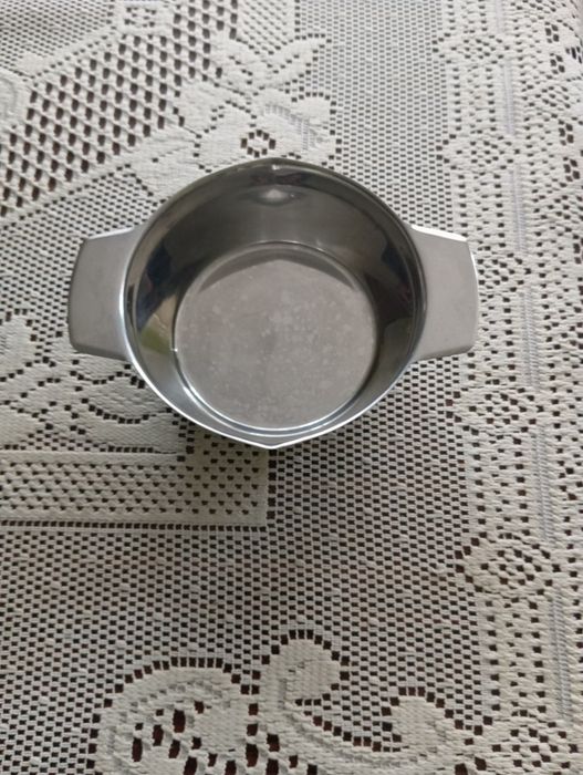 Miska z uszami metalowa