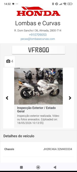 Honda Vfr 800 V4 VTEC "RESERVADA"
